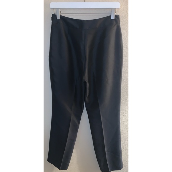 Ann Taylor Black Silk Pants Women’s Size 4 - Picture 2 of 3